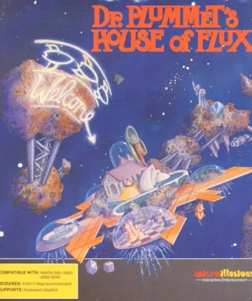 Dr. Plummet's House of Flux box cover front